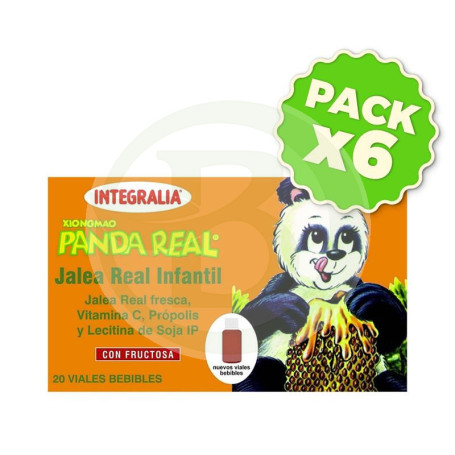 Pack 6x Xiong Panda Real 20 Viales Integralia