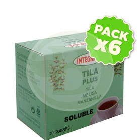 Pack 6x Tila Plus 20 Sobres Integralia