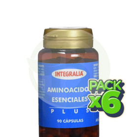 Pack 6x Aminoacidos Esenciales Plus 90 Cap Integralia