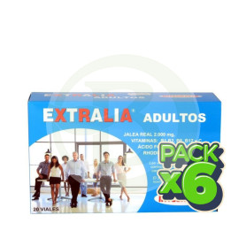 Pack 6x Extralia Adultos 20 Viales Integralia