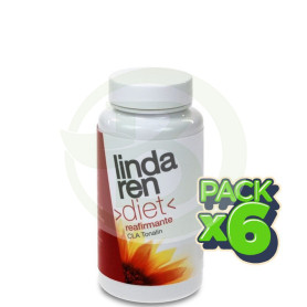 Pack 6x CLA Tonalín 90 Cápsulas Lindaren Diet