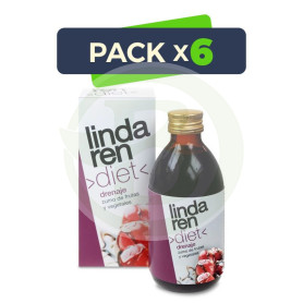 Pack 6x Drenaje 250Ml. Lindaren Diet