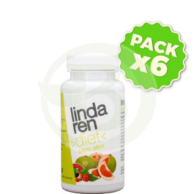 Pack 6x Citric Slim 60 cápsulas Lindaren