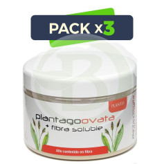 Pack 3x Plantago Ovata + Fibra Solubile 180Gr. Plantis
