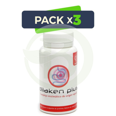 Pack 3x Dilaken Plus 90 Cápsulas Plantis