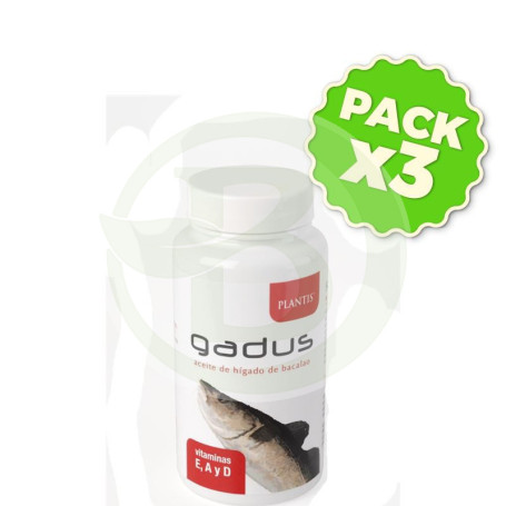 Pack 3x Gadus 110 Cápsulas Plantis