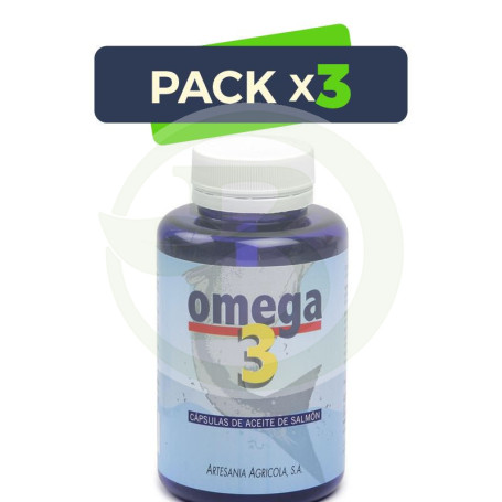 Pack 3x Omega 3 55 Cápsulas Artesanía Agrícola