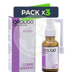 Pack 3x Oroligo Spray 30Ml. Plantis