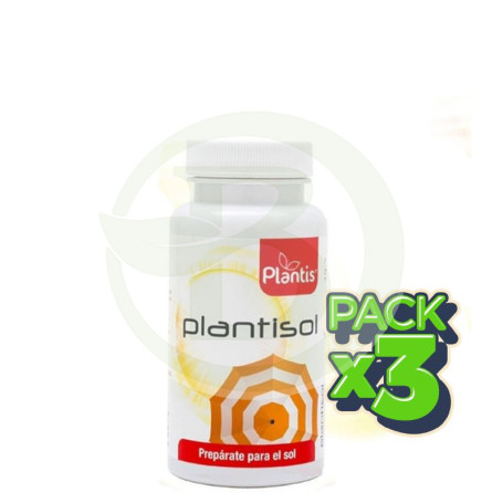 Pack 3x Plantisol 60 Cápsulas Plantis