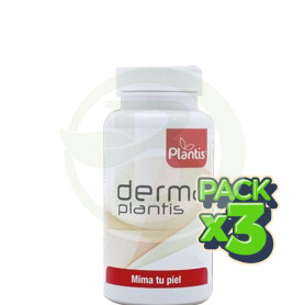 Pack 3x Dermaplantis 60 Cápsulas Plantis