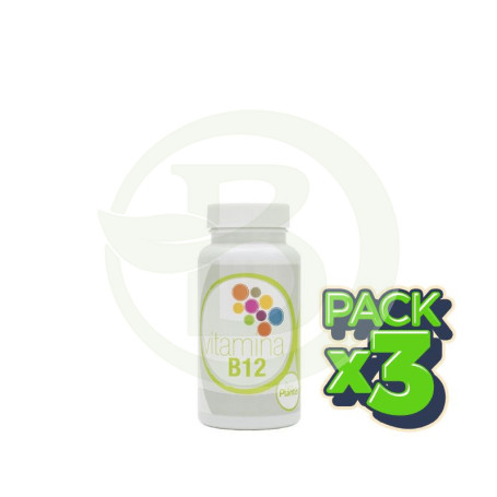 Pack 3x Vitamina B12 90 Cap. Plantis