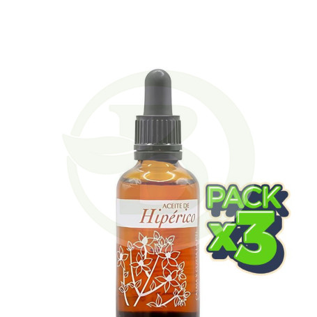 Pack 3x Aceite De Hiperico 50 Ml Plantis