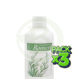 Pack 3x Alcohol De Romero 250Ml Plantis
