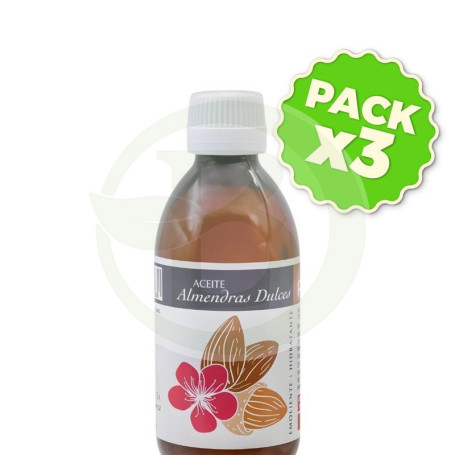 Pack 3x Aceite De Almendras Dulces 250Ml Plantis