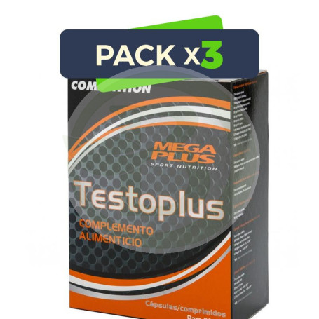 Pack 3x Testoplus 30 Packs Megaplus