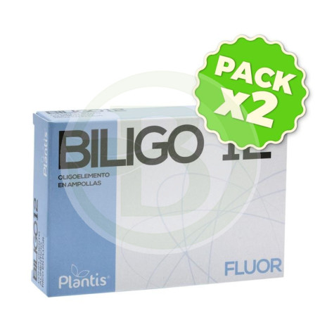 Pack 2x Biligo 12 Fluor 20 Ampollas Artesanía Agrícola