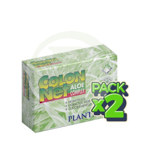 Pack 2x Colon Net Aloe Complex 30 Cápsulas Plantis