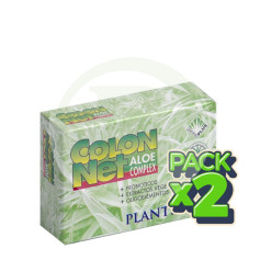 Pack 2x Colon Net Aloe Complex 30 Capsule Plantis