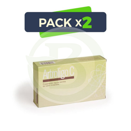 Pack 2x Artroligo C 20 Ampollas Artesanía Agrícola