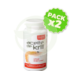 Pack 2x Aceite de Krill 90 Cápsulas Plantis