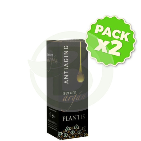 Pack 2x Serum Facial De Argán 30Ml. Plantis