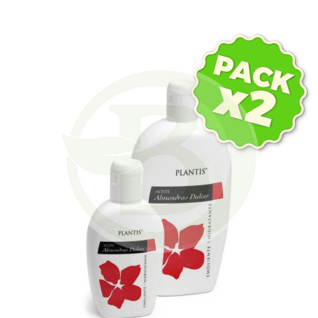 Pack 2x Aceite de Almendras Dulces 500Ml. Plantis
