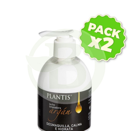 Pack 2x Leche Limpiadora de Argán 250Ml. Plantis