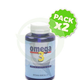 Pack 2x Omega 3 220 Cápsulas Artesanía Agrícola