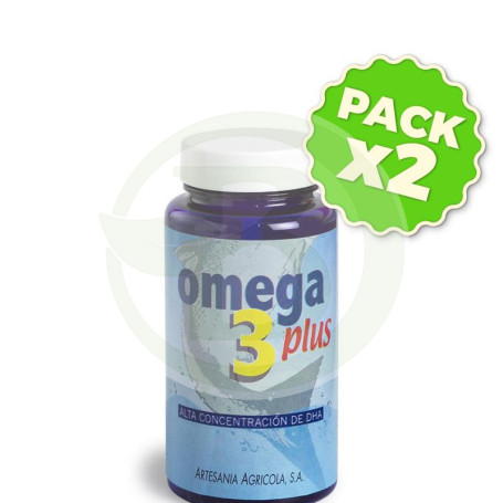 Pack 2x Omega 3 Plus 90 Cápsulas Artesanía Agrícola