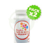 Pack 2x Bisglicinato De Hierro + Vitamina C 60 Cápsulas Plantis