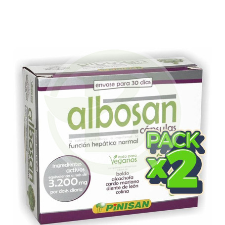 Pack 2x Albosan Cápsulas Pinisan