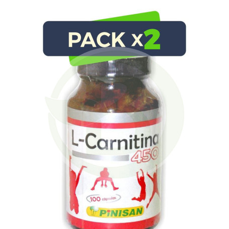 Pack 2x L-Carnitina 450Mg. Pinisan