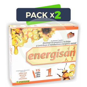 Pack 2x Energisan 15 Viales Pinisan