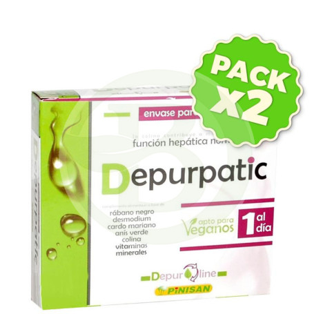 Pack 2x Depurpatic 30 Cápsulas Pinisan