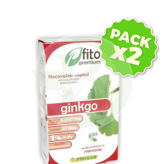 Pack 2x Fito Premium Ginkgo Biloba 30 Cápsulas Pinisan
