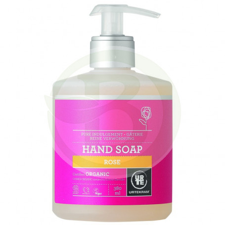 Sapone Liquido Mani Rose 380Ml. Urtekram