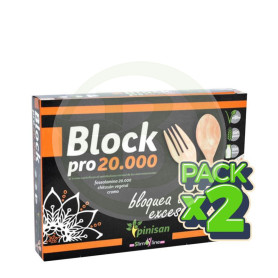 Pack 2x Block Pro 20000 30 Cápsulas Pinisan