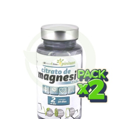 Pack 2x Citrato di Magnesio 60 Capsule Pinisan
