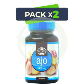 Pack 2x Ajo 1000Mg. 30 Perlas Naturmil