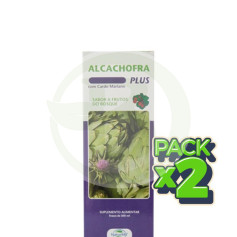 Pack 2x Alcachofa Plus Con Cardo Mariano 500Ml. Naturmil