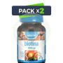 Pack 2x Biotina 500Mg 90 Comprimidos Naturmil