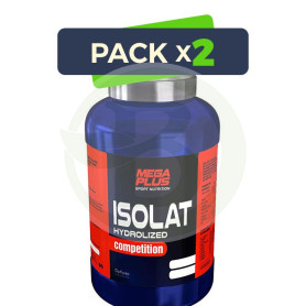 Pack 2x Isolat Competition Chocolate Blanco 2Kg. Megaplus