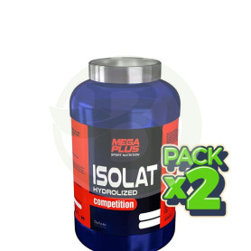 Pack 2x Isolat Competition Vainilla 2Kg. Megaplus
