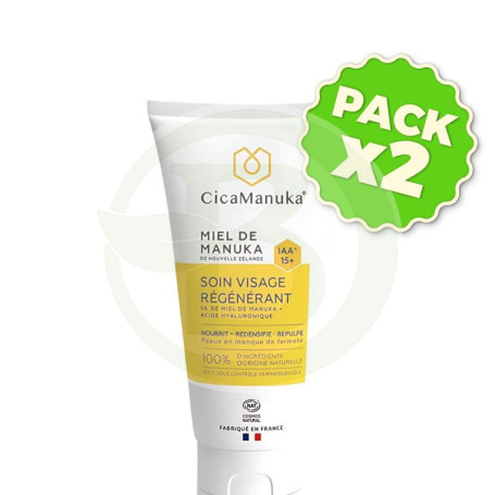 Pack 2x Cuidado Facial Regenerador 50Ml Cicamanuka