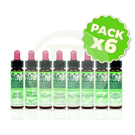 Pack 6x Remedio 6 Autoestima 10Ml. Plantis