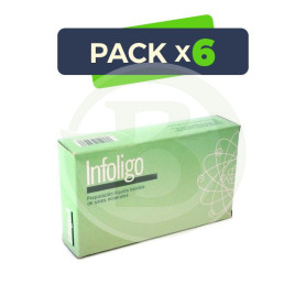 Pack 6x Infoligo D (K-Mg-Mn-Cu) 20 Ampollas Artesanía Agrícola