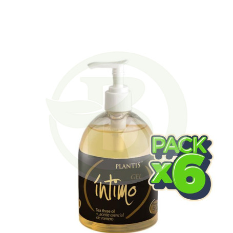Pack 6x Gel Íntimo 500Ml. Plantis