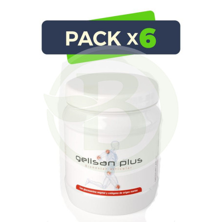 Pack 6x Gelisan Plus 600Gr. Plantis