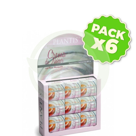 Pack 6x Crema de Nacar 50Ml. Plantis