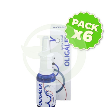 Pack 6x Oligaler Spray Nasal 30Ml. Plantis